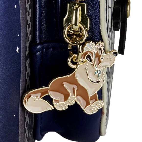 Loungefly Disney Peter Pan Clock Mini Backpack and Wallet - Picture 8 of 10